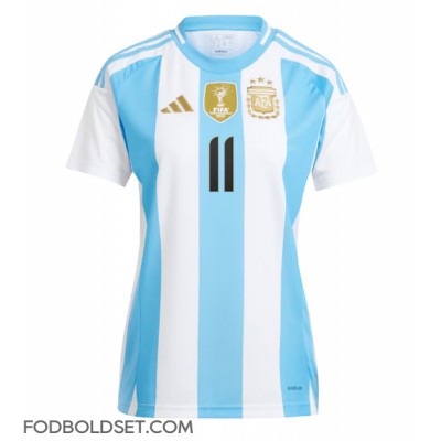 Argentina Angel Di Maria #11 Hjemmebanetrøje Dame Copa America 2024 Kortærmet Argentina Angel Di Maria #11 Hjemmebanetrøje Dame Copa America 2024 Kortærmet
